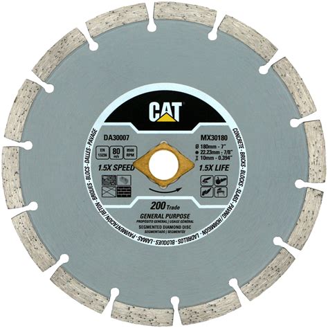 MX30 General Purpose Segmented Diamond Blades Cat Diamond Tools