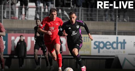 Das Spiel in voller Länge FC Memmingen FC Bayern Amateure