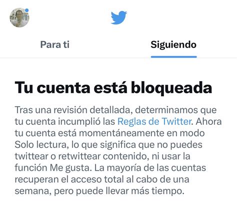 Eloy Marchán on Twitter Ayer Twitter bloqueó mi cuenta A la mafia