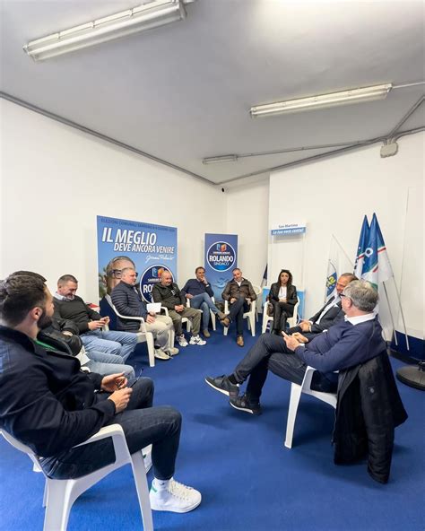 Elezioni Sanremo Gianni Rolando Incontra La Delegazione Del Sindacato