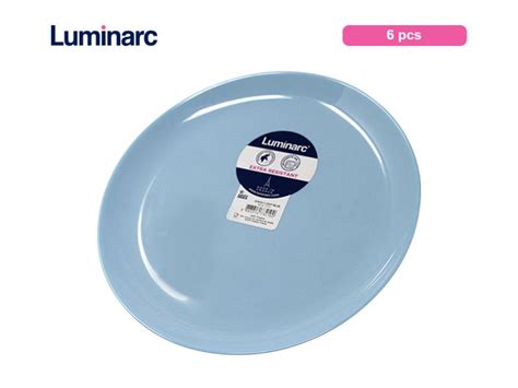 Jual Luminarc Diwali Piring Makan Light Blue Pcs Di Seller