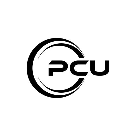 Pcu Letter Logo Design Inspiration For A Unique Identity Modern