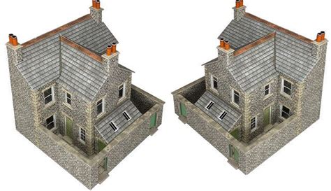 New ‘OO’ gauge terraced houses from Metcalfe Models