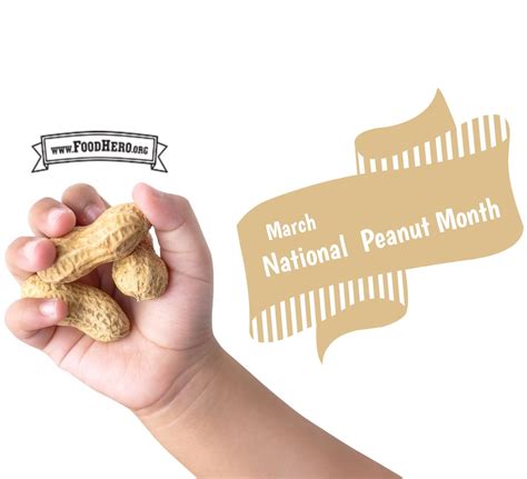 In March We Are Celebrating National Peanut Month Peanut Infographics