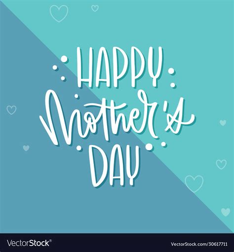 Happy Mothers Day Card Royalty Free Vector Image