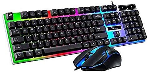 Soongo G B Keyboard Wired Usb Gaming Mouse Flexible Polychromatic