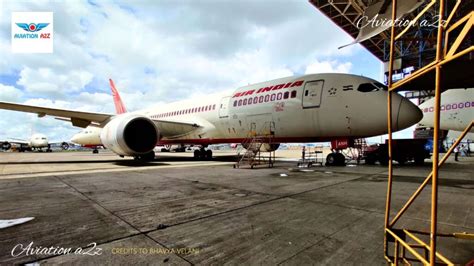 Air India Mro New Milestone C Check On First International Boeing