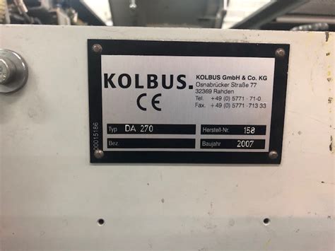 Machine S Specifications Kolbus Da Used Machines Exapro