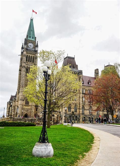 Parliament Buildings in Ottawa, Canada Editorial Stock Photo - Image of ...