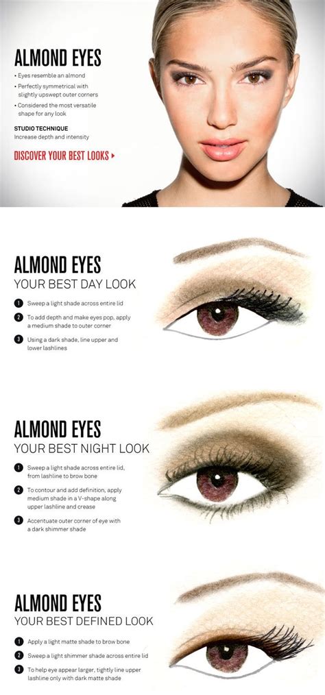 How To Make Your Eyes Look Bigger And Attractive With Makeup Almond Eye Makeup Eye Shape