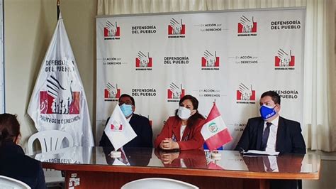 Defensora Del Pueblo Visita Ayacucho Para Supervisar Avances En Salud