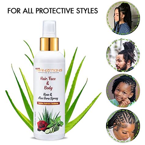 Aloe Vera And Rose Water For Hair For Locs Organic Rose Water Loc Mois