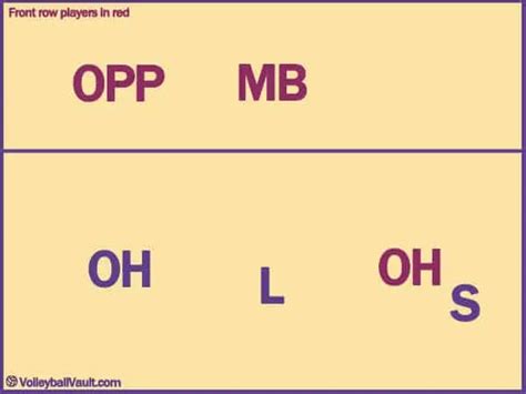 How To Run A 5 1 Volleyball Rotation Full Guide Volleyball Vault