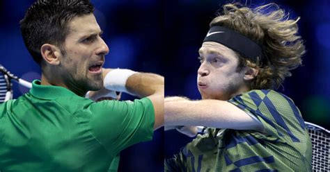 Atp Finals Live Novak Djokovic Vs Andrey Rublev Im Tv Livestream Und