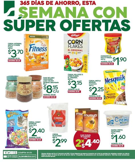 Semana Con S Per Ofertas En Productos En S Per Selectos Junio