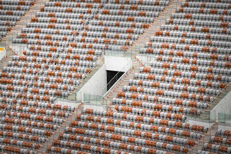 Stadium seats. · Free Stock Photo