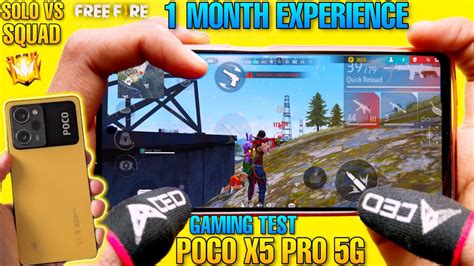 Poco X Pro G Free Fire Handcam Gameplay My First Impression In This