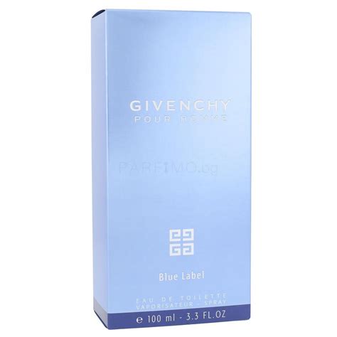 Givenchy Pour Homme Blue Label Eau De Toilette за мъже 100 Ml Parfimo Bg