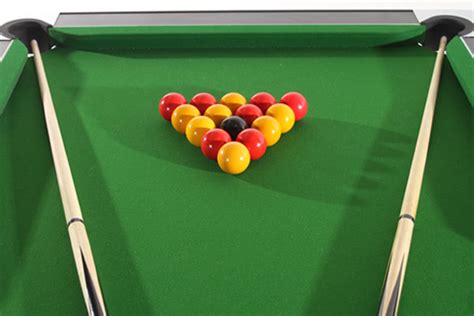 How To Set Up Pool Balls Uk Red And Yellow Pool Ball Set 2 Inch 1 7 8