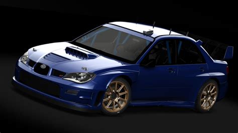 Assetto Corsaスバルインプレッサ GD WRC2007 S12B Subaru Impreza GD WRC2007