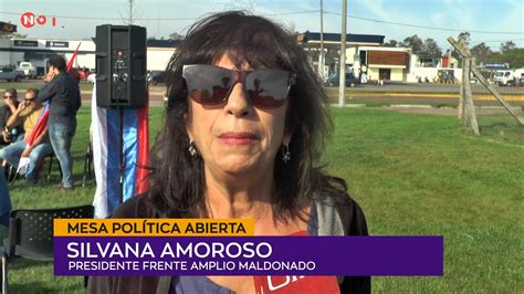 MESA POLÍTICA ABIERTA FA Silvana Amoroso Presidente Frente Amplio