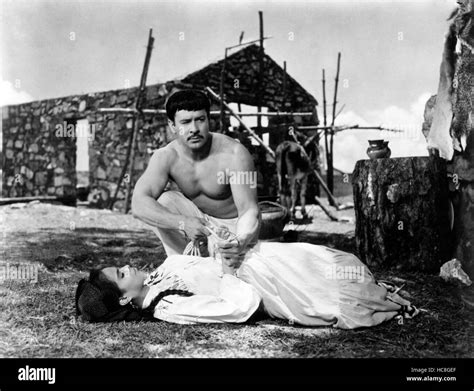 TIZOC, (aka AMOR INDIO), Maria Felix, Pedro Infante, 1957 Stock Photo ...