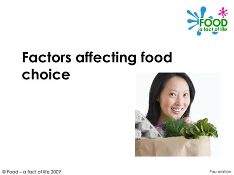 PPT Factors Affecting Food Choice PowerPoint Presentation Free