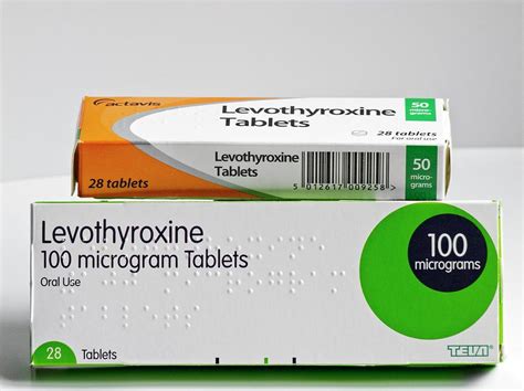 Levothyroxine Tablets In Packaging Photograph By Ian Gowland Science Photo Library