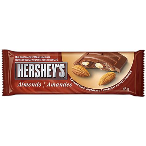 Hershey's Almond Chocolate Bars, 43g, Box of 36 | Grand & Toy