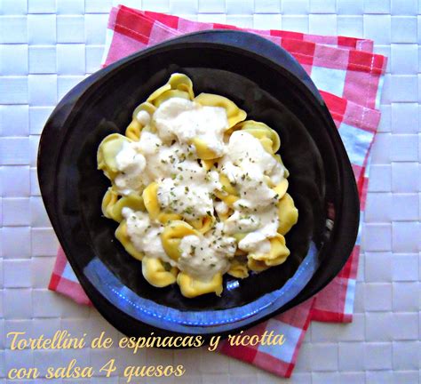 Pal Vientre Todo Lo Que Entre Tortellini De Espinacas Y Ricotta Con