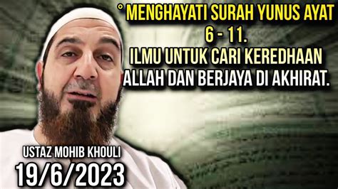 Ilmu Untuk Cari Keredhaan Allah Dan Berjaya Di Akhirat Ustaz Mohib