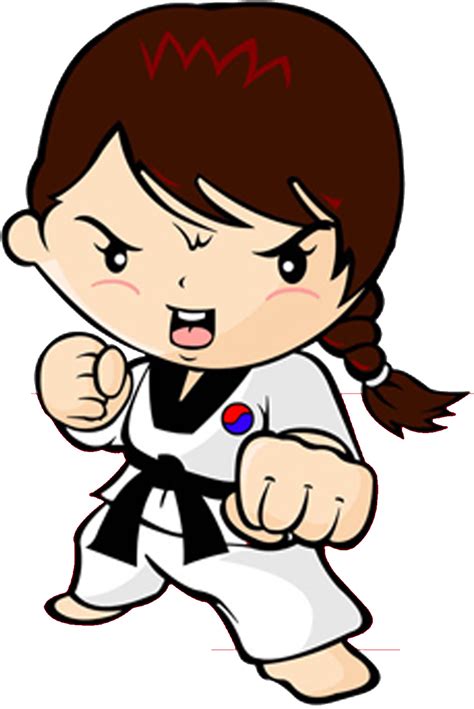 Taekwondo Karate Martial Arts Woman Kick Tae Kwon Do Clipart Png