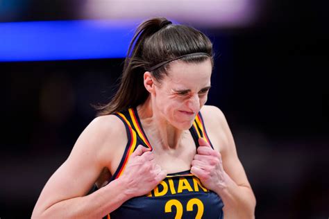 Caitlin Clark S Facial Expression During Indiana Fever S Blowout Loss