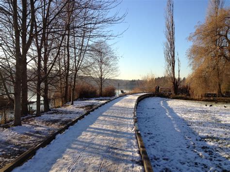Deer Lake Walking In Winter Vancouver Trails