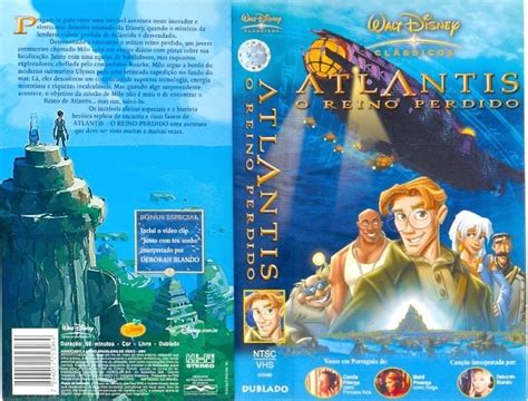 Filme Fita Vhs Disney Atlantis O Reino Perdido Dublado R 55 99 Em