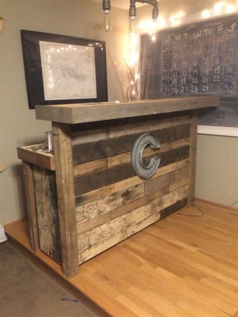 87 Epic Pallet Bar Ideas To Embrace For Your Event - Homesthetics