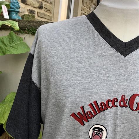 Wallace Gromit Vintage Oversized Graphic T Shirt Depop