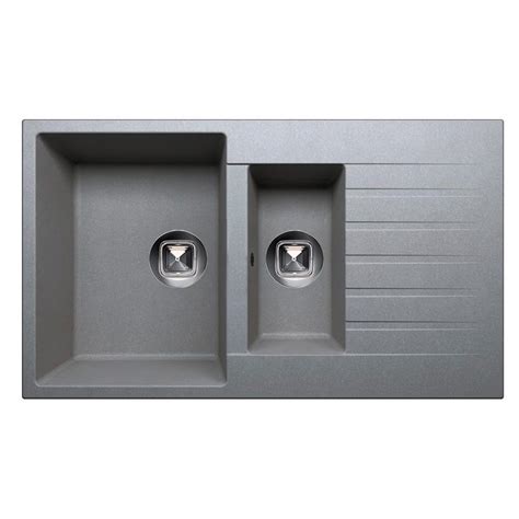 Кухонная мойка Tolero Classic R-118/701 серая купить в СПб