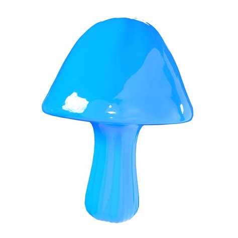 Blue Mushroom Transparent Background 42736361 Png