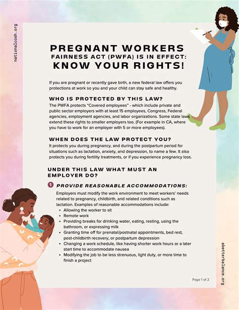 Pregnant Workers Fairness Act National Council For Occupational