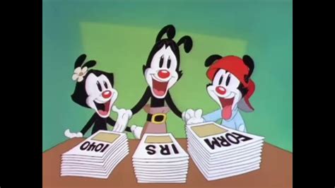 Animaniacs Intro Italian Season 3 Ntsc Youtube