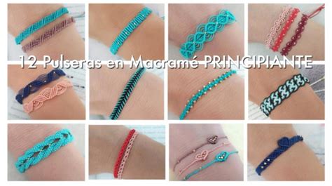 DIY COMO HACER PULSERAS FÁCIL Y RÁPIDO PULSERAS EN MACRAMÉ PARA