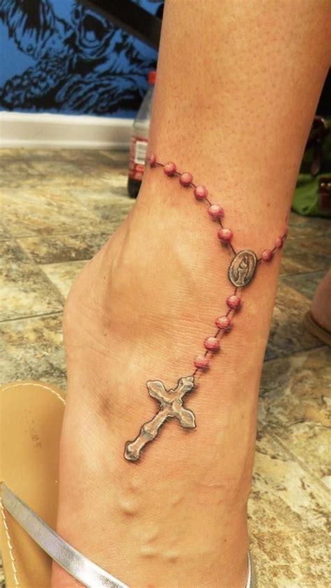 Rosary Tattoos | Ideas, Meaning & Rosary Beads Tattoo Designs - Tattoo Me Now