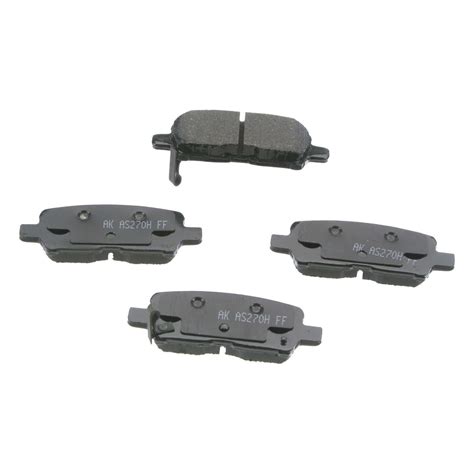 Akebono Pro Act Ultra Premium Brake Pad Set Ceramic Walmart