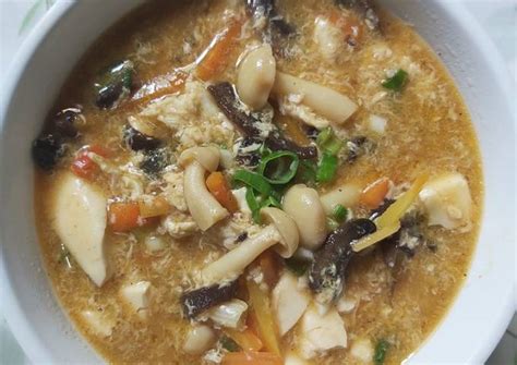 Resep Hot And Sour Soup Oleh Eko Lilis Cookpad