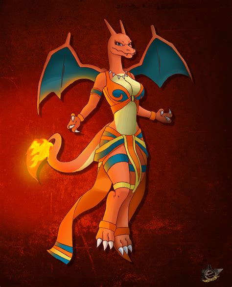 Charizard Girl V 2 By Ed Miranda On Deviantart