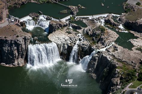 Shoshone Falls Twin Falls ID - ImageWerx Aerial & Aviation Photography