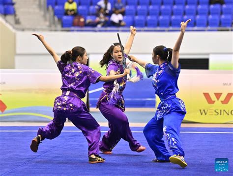 In Pics World Junior Wushu Championships Xinhua