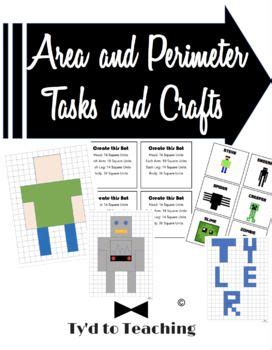 Area And Perimeter Tasks And Crafts FREEBIE Area And Perimeter