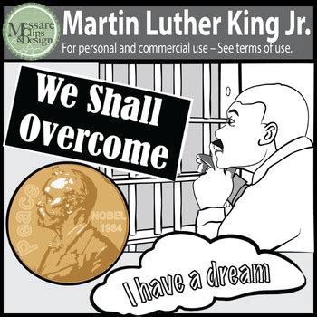 A MLK Martin Luther King Jr Clip Art Freebie Messare Clips And Design